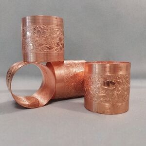 Copper Napkin Holders (4)